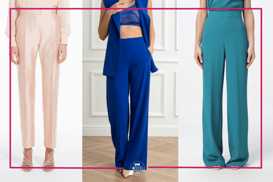 Outfit Pantaloni Cerimonia: pantaloni a vita alta