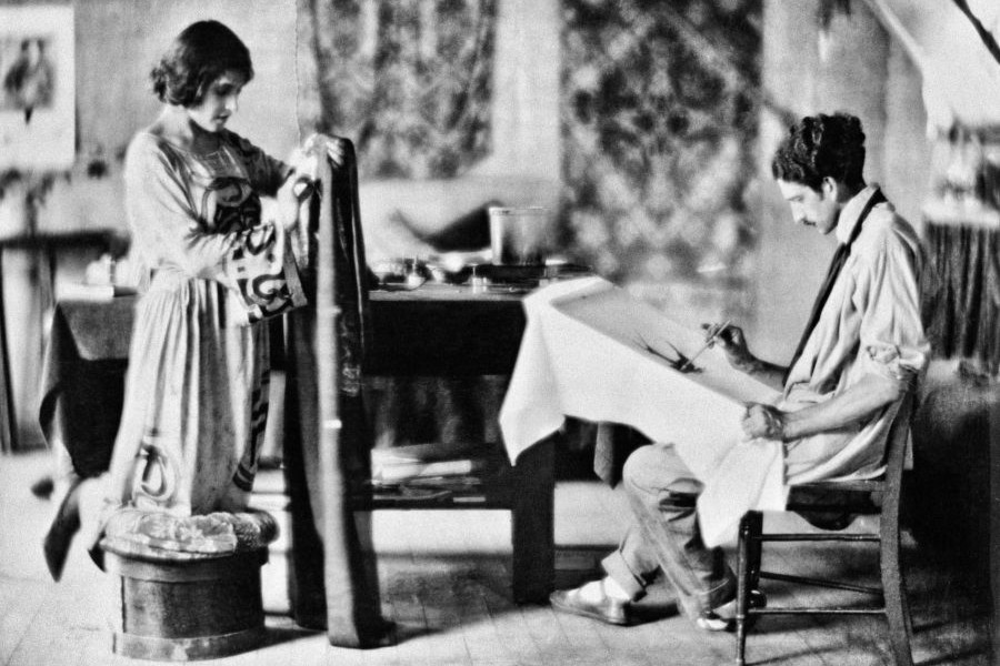 Tina Modotti assieme a Roubaix